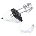 Electric Whisk Beater Ergonomic Handle Easy Operation Electric Egg Beater US Plug 110V with Whisk Dough Hook for Cream. 