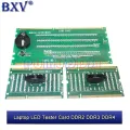 Laptop Motherboard Memory Slot New DDR2 DDR3 DDR4 Diagnostic Analyzer Test Card SDRAM SO-DIMM Pin Out Notebook LED Tester Card B. 