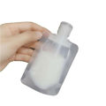 Outdoor_Portable_Travel_Fluid Makeup_Plastic Packing_Bag Transparent_Clamshell. 