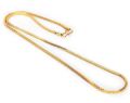 Golden Fashion Stainless Steel Men’s Chain. 