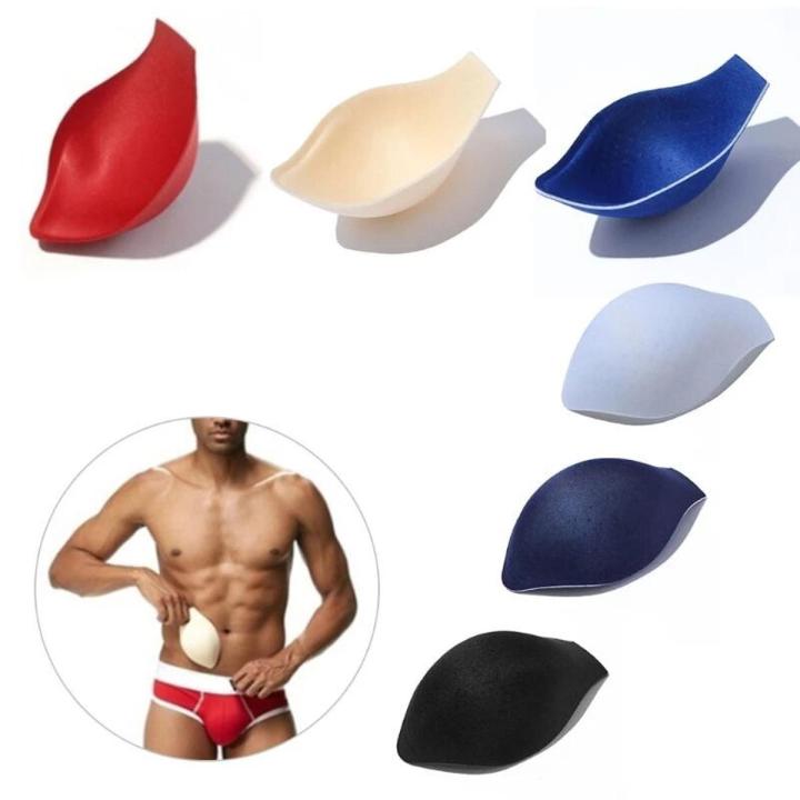 2022new Men Swimming Trunks Underwear Briefs Sponge Protective Pad Swimsuit Enlarge Pouch Pad Inside Front Protection Pad