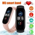 M5 Smart Band Smart Watch Fitness Bracelet Heart Rate Blood Pressure Monitor Health Wristband Smart Band For IOS Android. 