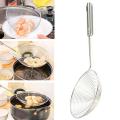 Frying strainer/ Large Oil Strainer/ Deep Fry Strainer for Kitchen/ Tel Chakni -Stainless Steel.