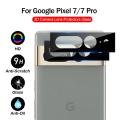 Full Coverage Anti-Scratch Camera Lens HD Clear Protective Film Compatible With Google Pixel 7 7Pro 3D Curved.