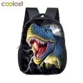 Dinosaur Magic Dragon Backpack for Kids Animals Children Schoolbags Boys Girls School Bags Kindergarten Backpack Book Bag-12KONGLONG20.