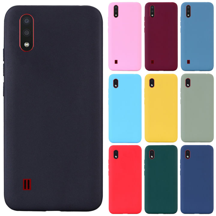 Silicon Case For Samsung Galaxy A01 M01 Case Soft TPU Back Cover Phone Case For Samsung Galaxy A01 M01 Core Case Coque