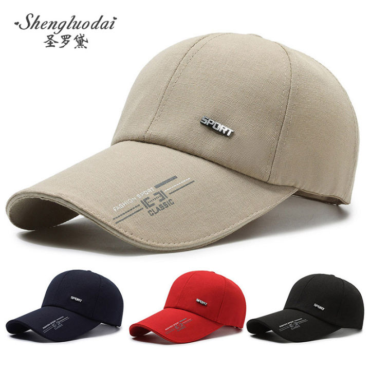 baseball caps, men's sun hats, sunscreen, sunshade, fishing, men's autumn style, big head circumference, hard cap, baseball cap