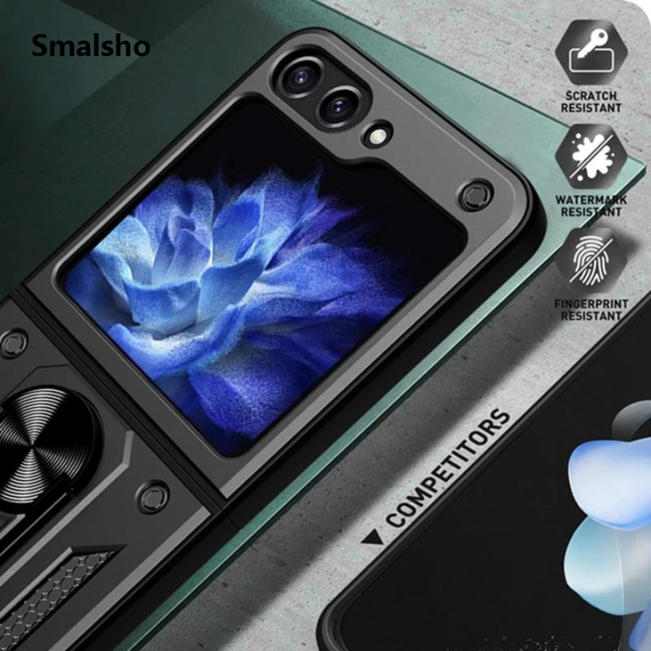 Armor%20Shockproof%20Case%20for%20Samsung%20Galaxy%20Z%20Flip%207%20FE%206%205%204%20Protective%20with%20Ring%20Stand%20Holder%20Anti-Slip%20Grip%20Cover%20Coque%20Fundas%20-%20Image%203