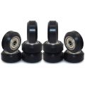 Nax 10Pcs Big Plastic Pulley Wheel With Bearing Idler Pulley Gear For 3D Printer. 