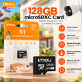 IMOU 128GB Memory Card Class 10 U3 V30 MicroSD S1 PLUS.