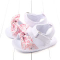 Cute Bows Baby Shoes Summer Flower Kids Newborn Baby Girl Sandals Non Slip Soft Sole Infant Toddler Crib Flat Shoes. 