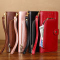 Case For Vivo Y30/Y50 Cover  Wallet Flip Leather Case Phone Case TPU Back Cover Zipper Card. 