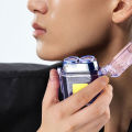 Outtobe Mini Shaver for Men Mini Electric Powerful Electric Shaver Rechargeable Portable Electric Shaver Multifunctional Shaver Men's Razor with Quartz Dial COB Side Light. 