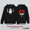 ITACHI HOODIE NARUTO ANIME HOODIE BY BANGA KUN SHOP ITACHI UCHIHA PREMIUM HOODIE BLACK COTTON WINTER FASHION ANIME FAN HOODIE.