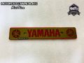 YAMAHA Motorcycle New Design Name Plate Metal Gold. 