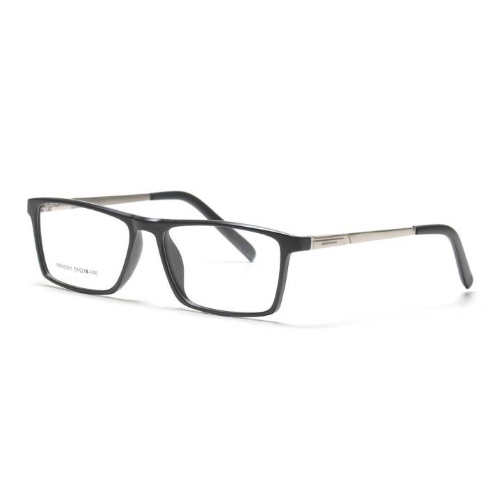 NT Flat Top Rectangle Shaped Optical Frame- Black | Daraz.com.bd