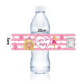 Barbie Princess Water Bottle Labels Let's Go Party Supplies Pink Birthday Decorations Stickers for Girls Baby Shower Party Gifts. 