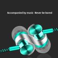 Powerful Heavy Bass 3.5mm Wired in Ear Headphones/High Resolution Wired Earbuds with Microphone and Volume Control/High Definition Widely Compatible Noise Isolating in-Ear Headphones.