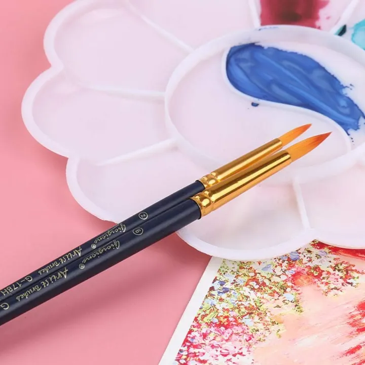 Giorgione%207%20pcs%20Nylon%20Watercolor%20Brush%20Set,%20Flat%20Paint%20Brush%20for%20Oil,%20Watercolor,%20Painting,%20Pincel%20Para%20Pintura%20Art%20Supplies%20-%20Image%203