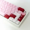 Metal Mechanical Keyboard Kit Rose Gold Custom Keyboard Case Bottom Case Top Case Weight CNC Service Machining Part Keyboard. 
