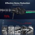 Wiresto Wired Earphones 3.5mm Gaming Headset Earbuds Mini In-Ear Headphones Hi-Fi Sound Quality Subwoofer. 