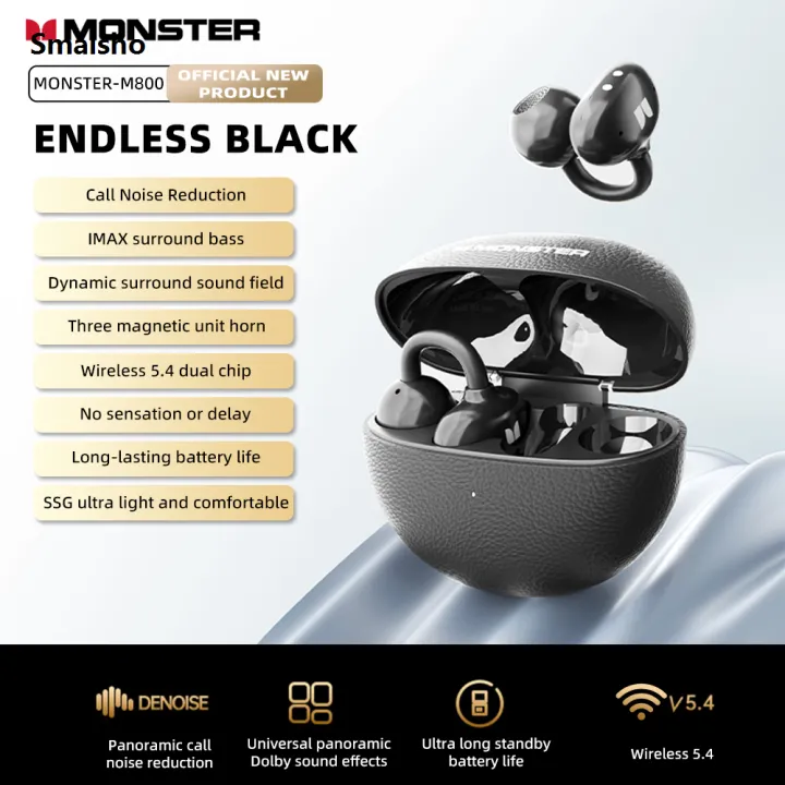 Monster%20AIRSTAR%20M800%20Gaming%20Ear%20Clip%20Earbuds%20Wireless%20Bluetooth%205.4%20Music%20Headphones%20Noise%20Cancelling%20Outdoor%20Sports%20Earphones%20-%20Image%207