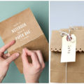 Kraft Paper Roll Brown Gift Wrapping Paper Handicraft Flower Packaging. 