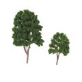 20pcs Model Tree 7.5cm Green, Train Railroad Architecture Diorama N Scale for DIY Crafts or Building Models. 