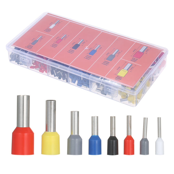 1200Pcs%20Assorted%20Wire%20Ferrule%20Kit%20with%20Crimper%2022/20/18/16/14/12/10/7AWG%20Wire%20End%20Ferrules%20Terminal%20Ferrule%20Connectors%20Assortment%20Kit%20for%20Electrical%20Work%20-%20Image%207