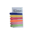 1/3/6Pcs Silicone Bookmark Clip Creative Stationery Notebook Page Divider School Supplies Simple Book Markers Reading Tools. 