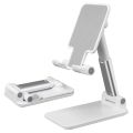 T1 Universal Ergonomic Collapsible Adjustable Desktop Tablet Mobile Phone Holder - Phone Stand.