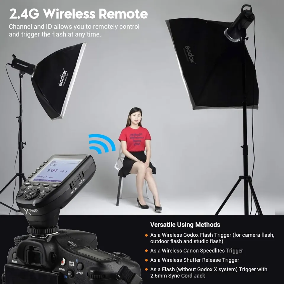 Sony Flash Godox XProII-S Wireless Flash Trigger For