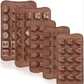 Silicone Chocolate Molds / Chocolate Candy Mold / Cake Chocolate Making Molds Hard Chocolate Molds Kit / DIY Chocolate Mold for Homemade Chocolate. 