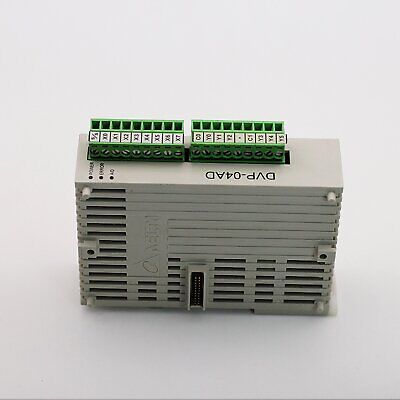 PLC Analog Expansion Module, Model: DVP04AD-S, Made in China