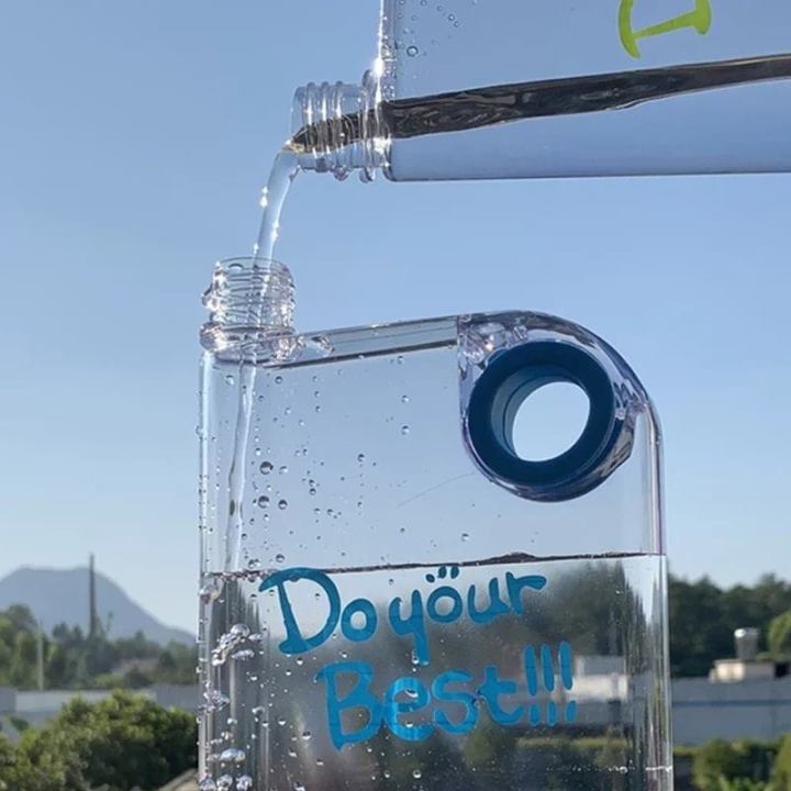 Portable%20Book%20Paper%20Cup%20Botlte%20Flat%20Water%20Bottle%20Clear%20Paper%20Pad%20Water%20Bottle%20Flat%20Drinks%20Kettle%20Notebook%20Drink%20Bottle%20For%20Water%20-%20Image%203