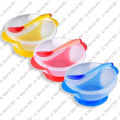 Baby Bowl Set: With a Spoon, Made of Silicone Material (Multicolor).