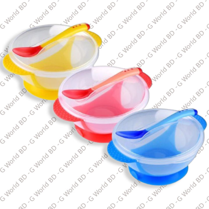 Baby%20Bowl%20Set:%20With%20a%20Spoon,%20Made%20of%20Silicone%20Material%20(Multicolor)%20-%20Image%205