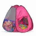 TENT HOUSE-BIG SIZE WITH 48 PLASTIC SOFT BALLS. 