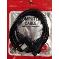 Power Cable 1.5M For Laptop Charger. 