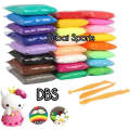 Air Dry Clay Modeling Clay 24 Colors Soft Clay for Kids Slime Making, Best Kids Gift Ever.