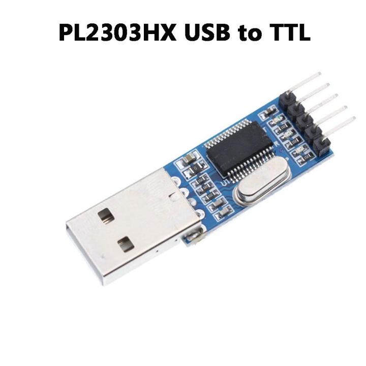 PL2303 Serial Converter 5 Pin PL2303 USB To RS232 TTL Converter Adapters Module USB Converter Serial Adapters 5 Pin USB PL2303HX To TTL RS232 Converter 5V USB Serial Converter