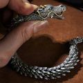 Unleashing the Power of Handmade Golden Horn Dragon Bracelet. 