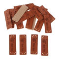 20pcs/Pack Leather Handmade Label Patches Tags DIY Sew Clothes Crafts. 