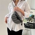 Internet-Famous Disco Bag Small Bag for Women2023New Trendy All-Match Waist BaginsFashionable Shoulder Messenger Bag Chest Bag. 