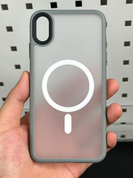 For%20iPhone%20X%20XS%20XR%20XSMax%20Matte%20Shockproof%20Cover%20case%20Luxury%20Magnetic%20For%20Magsafe%20Wireless%20Charging%20Phone%20Case%20-%20Image%206