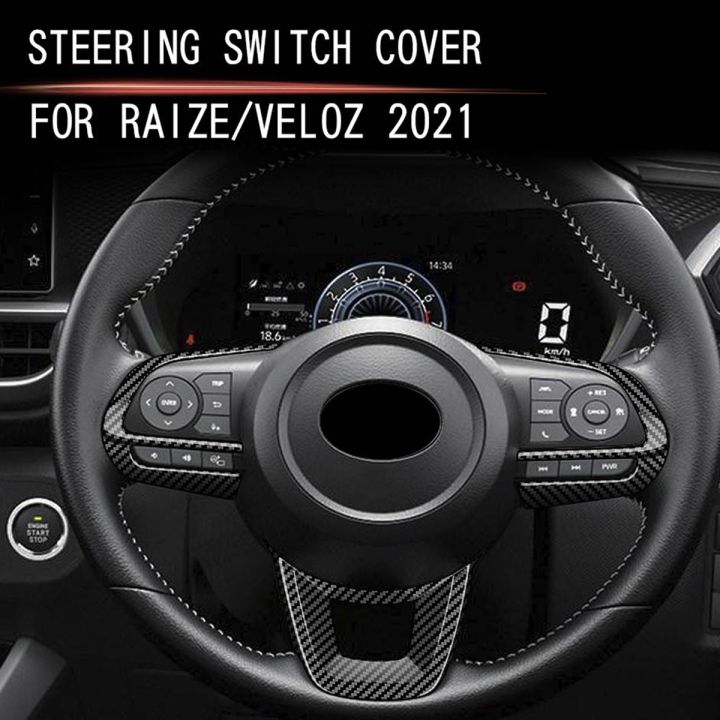 3Pcs/Set%20Car%20Steering%20Wheel%20Decoration%20for%20TOYOTA%20Raize%20200%20Series%20210A%202021%20VELOZ%202022%20Carbon%20Fiber%20-%20Image%208
