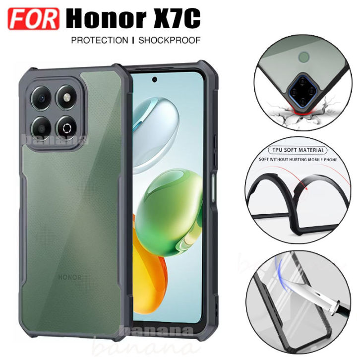 Honor X7C Phone Case Honor X7A X7B Shockproof Case Transparent Armor