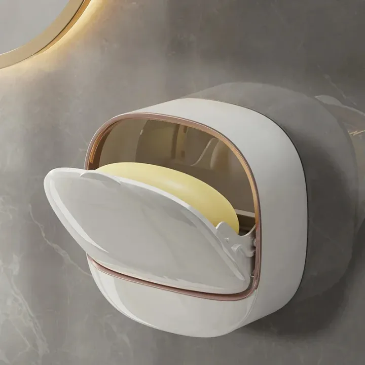 Bathroom%20Drain%20Soap%20Box%20Wall%20Mounted%20ABS%20Soap%20Box%20with%20Lid%20Waterproof%20Soap%20Dish%20Dishes%20Storage%20Box%20Travel%20Organizer%20Case%20Storage-Best%20Rate%20-%20Image%204