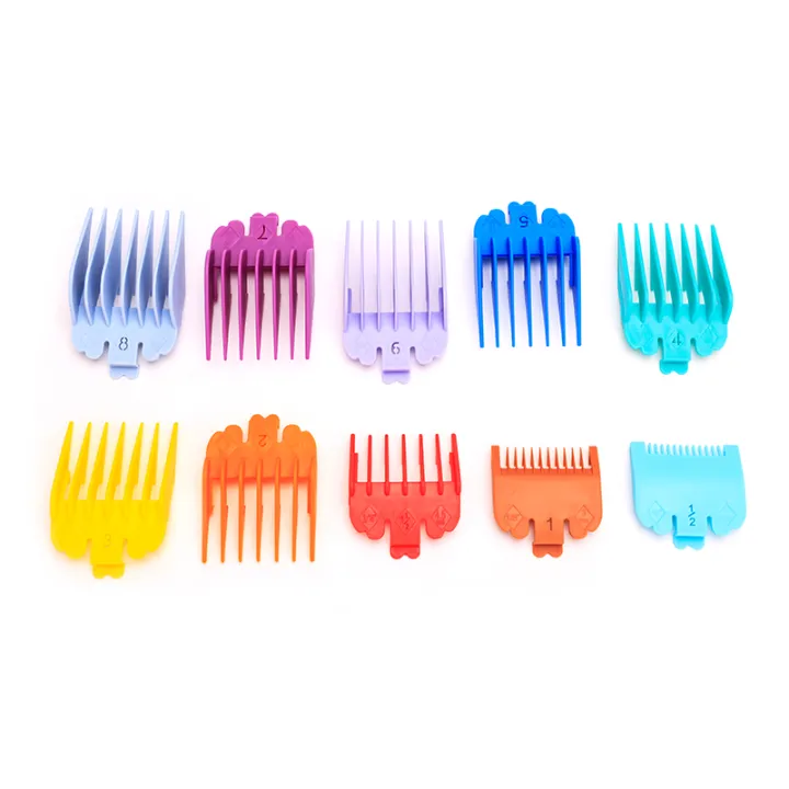 10%20pieces%20Of%20Hair%20Clipper%20Limit%20Comb%20WAHL%20Guide%20Limit%20CombTrimmer%20Cover%20Accessories%20General%20Professional%203-25mm%20Hair%20Trimmer%20Color%20-%20Image%204