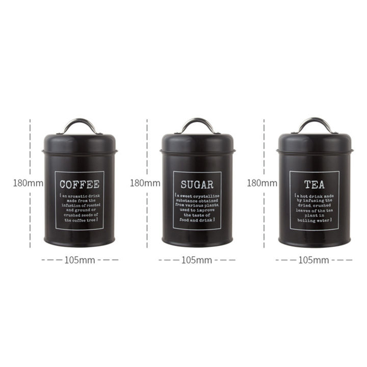 Metal%20Kitchen%20Canister%20Set%20Coffee%20Tea%20Sugar%20Tins%20Containers%20Food%20Storage%20Jars%20Bottles%201200ml%20Capacity%20-%20Image%202